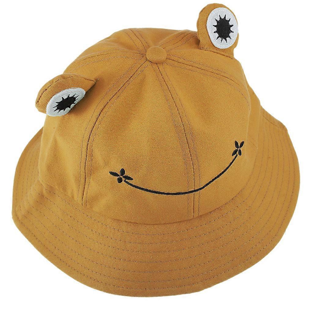 Camping Bucket Hat Fisherman Cap Big Eyes Foldable Headwear Head Accessories