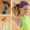 Fashion Kids Glitter Non Slip Stretch Hairband Sports Headband Hair Accessory