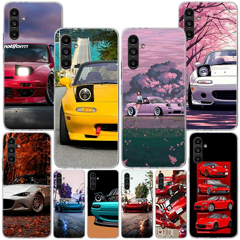 JDM Auto MX5 Niedliche Handyhülle Für Samsung Galaxy A17 A16 A15 A14 A13 A57 A56 A55 A54 A53 A37 A36 A35 A34 A33 A26 A25 A24 A23 Galax