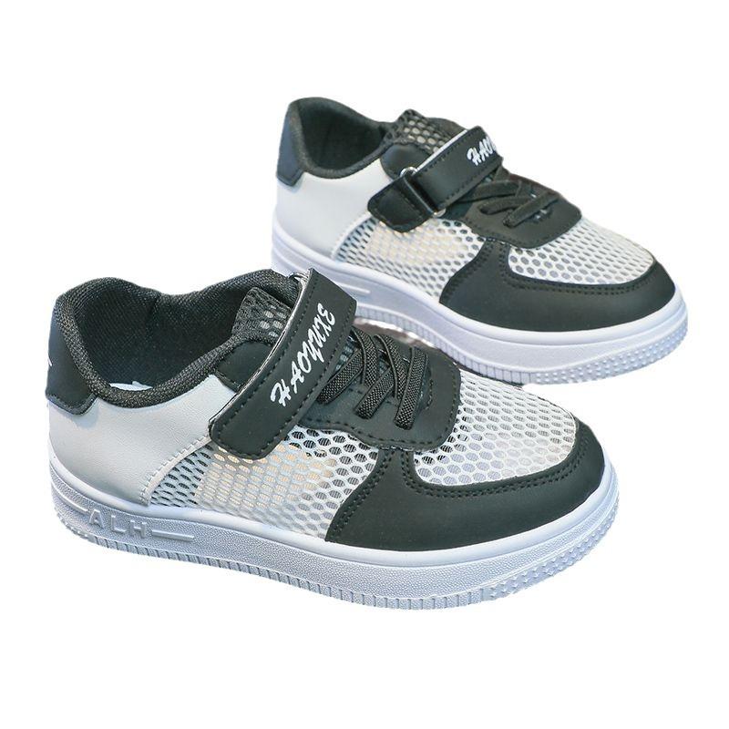 Frühlings- und Herbst Jungen Netzschuhe Kinder Sportsandalen Mädchen Atmungsaktive Schuhe Mittel- und ältere Kinder Sommer Neue Schuhe mit weicher Sohle