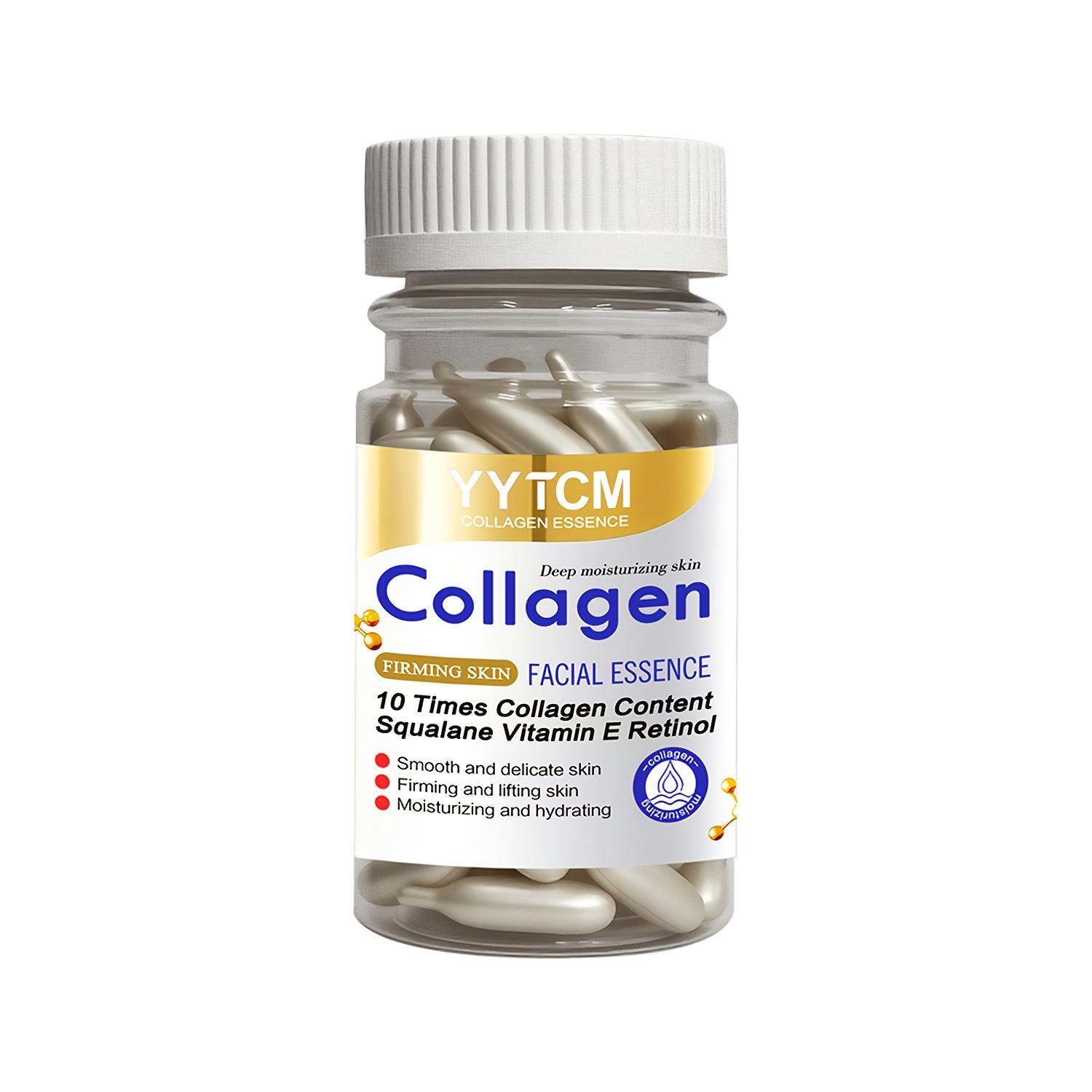 

Collagen firming capsule essence, moisturizing, moisturizing and smoothing skin, (0.4gx90 capsules)/bottle-1 bottle