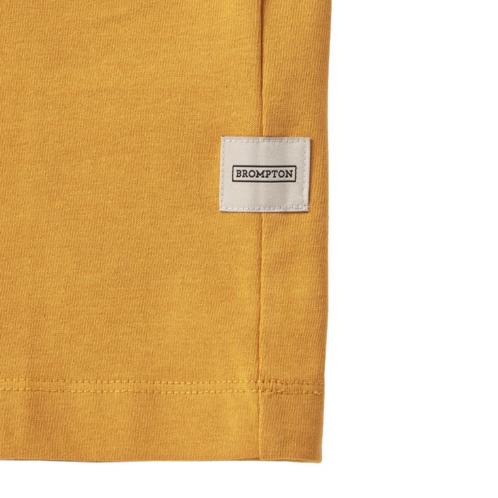 BROMPTON LONDON Cycling Graphic T-Shirt - Yellow (P242Uts413)
