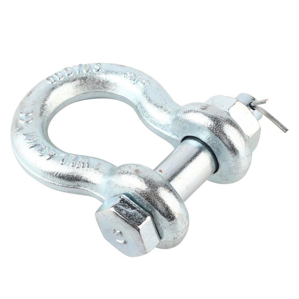 Anchor Shackle Heavy Duty Alloy Steel Bow Type with Nut Ship Lifting Machine Parts1Pc 4.75t Anchor