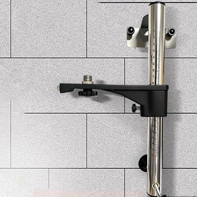Wandhalterung Wasserwaage Wasserwaagenhalter mit Skala 180 Grad Drehung Einfach zu installieren