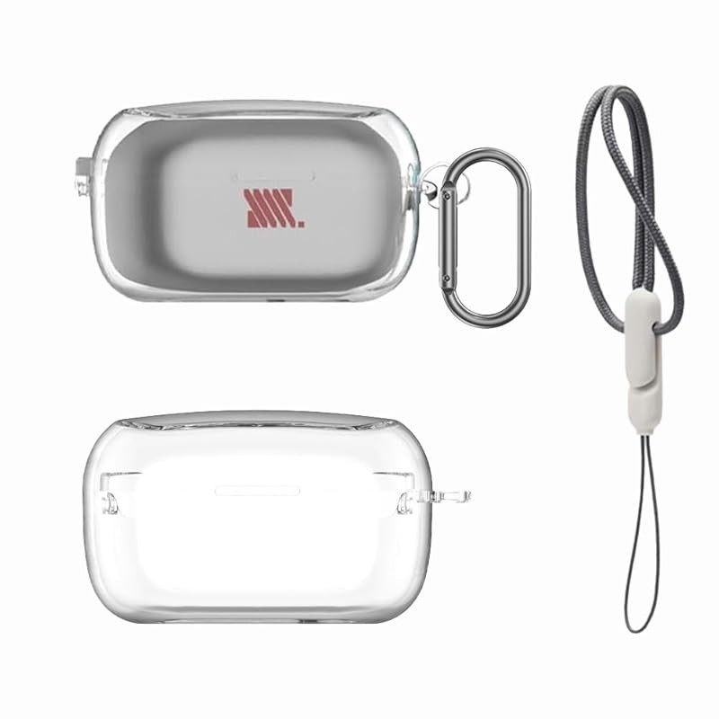 

For AVIOT TE-V1R-HEN case protective cover [SUNZHXIN] Protective case with carabiner lightweight Rechargeable, suitable for portable and use TPU Case