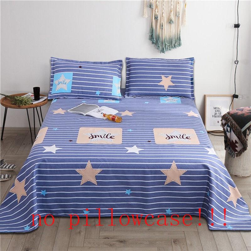 Flat Sheets Thicken Washable Household Household Breathable Comfortable Bedding Luxury Bed Cover Bedroom King Queen Size Home