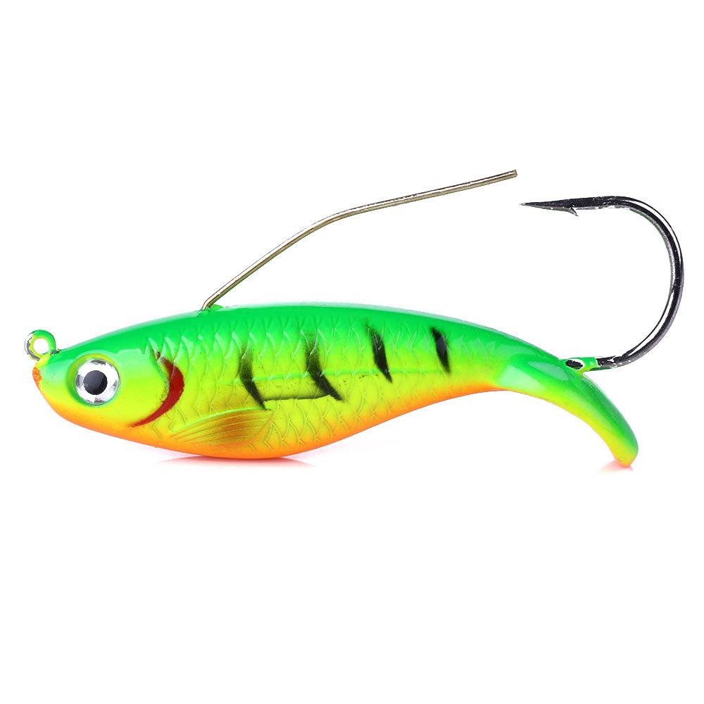 Hengjia VIB Anti-Snag Single Hook Artificial Lure for Fishing