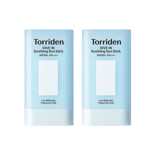 Torriden Dive-In Moisture Soothing Sun Stick SPF50+ PA++++ 19g 2pcs Set