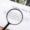 1PC 60mm Magnifying Glass for Household Children, Students and The Elderly To Read and See Pictures Plastic Magnifying Glass Optical Amplifier