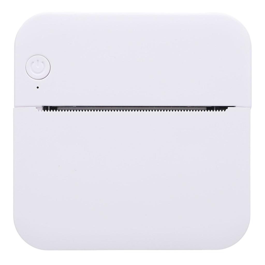 Portable Thermal Inkless Printer Wireless Bluetooth 200DPI Black White Printing Portable Pocket Printer for Photo