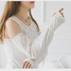 Unisex Summer Ice Silk Sun Protection Sleeves - UV Block, Cooling & Extended Length