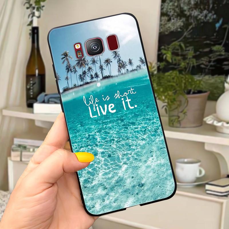 For Samsung Galaxy S8 S8 Plus Phone Case Slim Cute Back Silicone TPU Soft Cover case For Samsung S8 S 8 plus cases S8Plus Coque