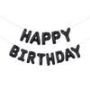 Eco-Friendly Non-Toxic Happy Birthday Balloons with Easy Inflation Birthday Party Banner Rose Sign Red Outdoor, Pantone