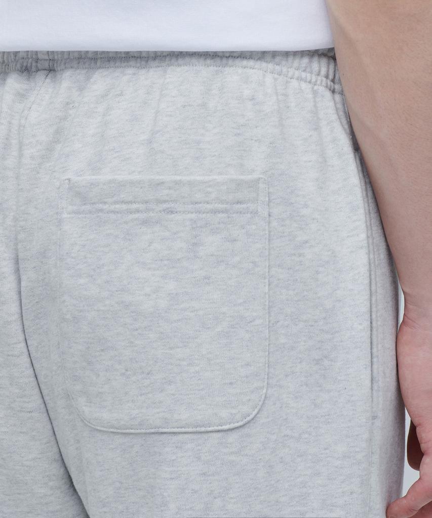 MUSINSA STANDARD One-Pleat Wide Lounge Sweatpants [Melange Light Grey]