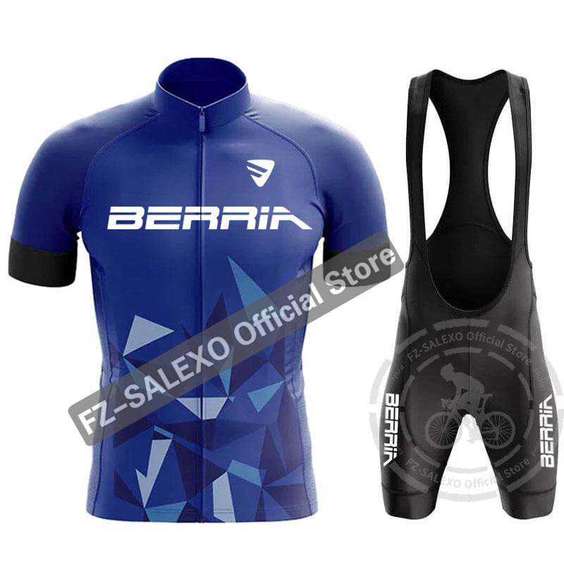 Men's Cycling Jersey Sets Short Sleeve Cycling Bicycle Suit Summer Cycling Clothing Bike Maillot Bicycle Shirt Bib Shorts