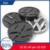 Ventilstamkapslar Nya Volkswagen VW Navkapslar VW 120mm 110mm Bil Logotyp Emblemlock Fram Och Bakre Svansmärke Bakre Emblem 6R08536