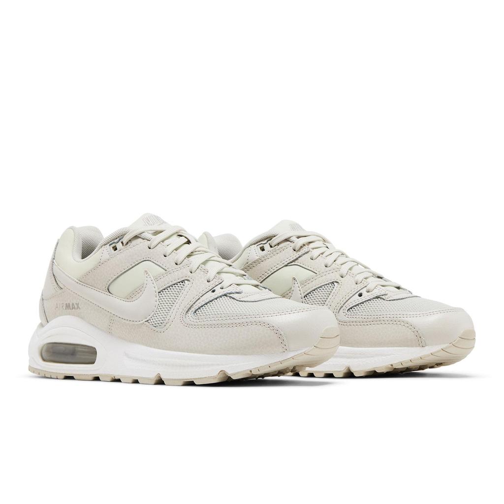 Nike Damen Air Max Command (Damengrößen) Helle Knochenfarbe / Helle Knochen-Weiß Freizeit schuhe 397690 018