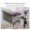 Longdai Clear Acrylic Mobile Phone Storage Locker