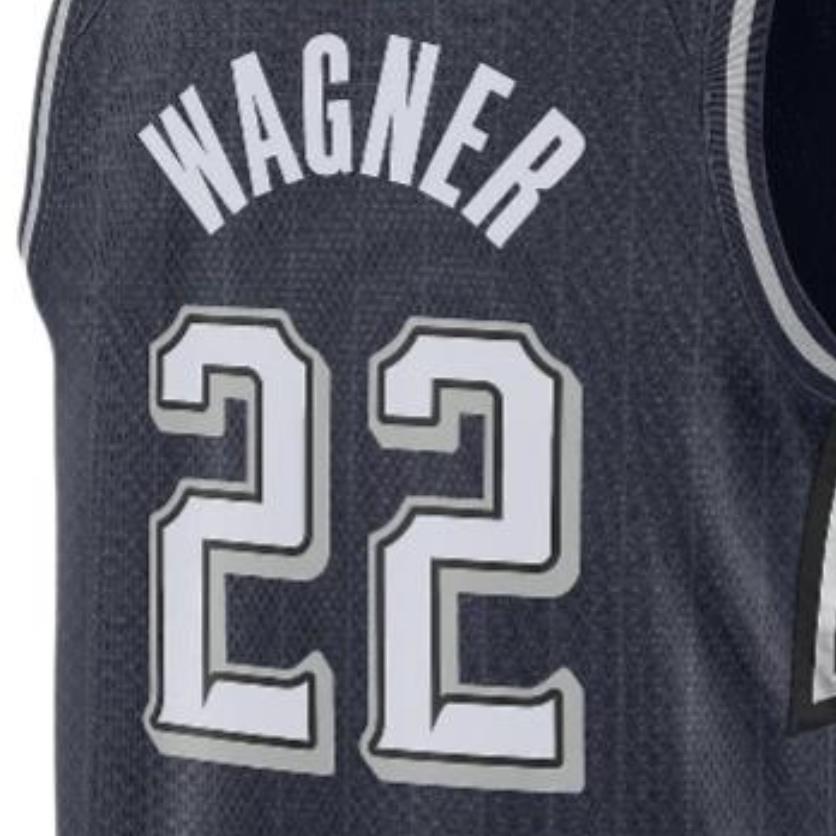 Nike X NBA Orlando Magic Wagner 2024 Season City Edition Jersey 22 Number Letter Logo Pullover Basketball Tank Top Unisex jersey Deep-Blue DX8544-419