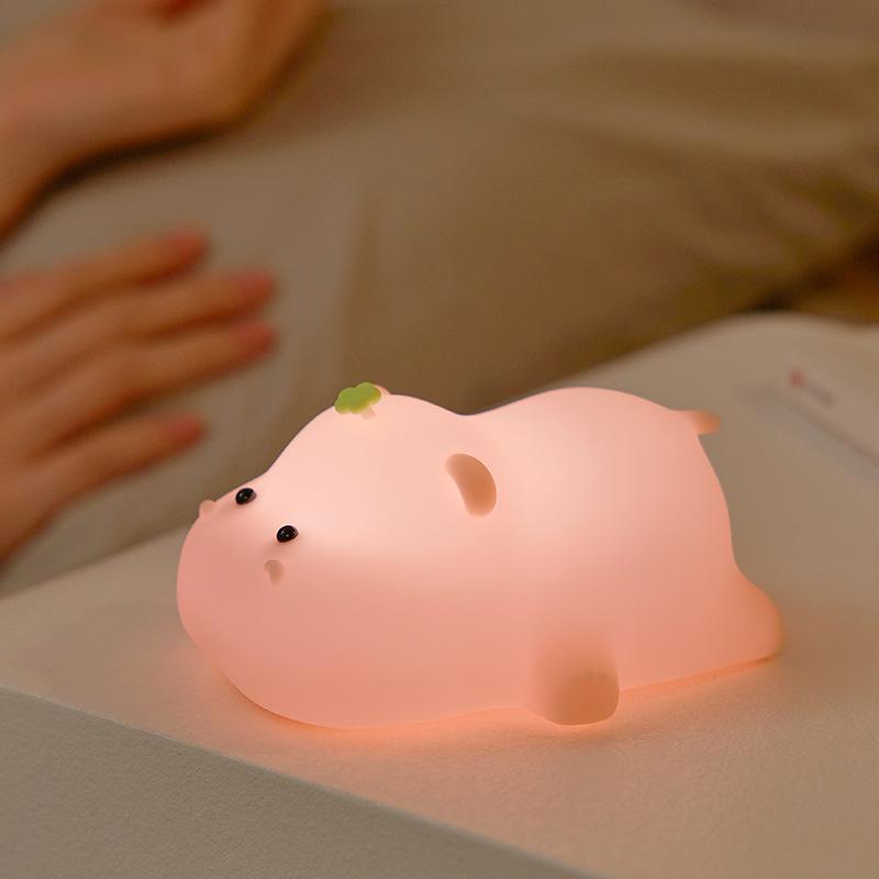 Cloud Silicone Rechargeable Night Light - Creative Bedside & Desk Atmosphere Lamp Y