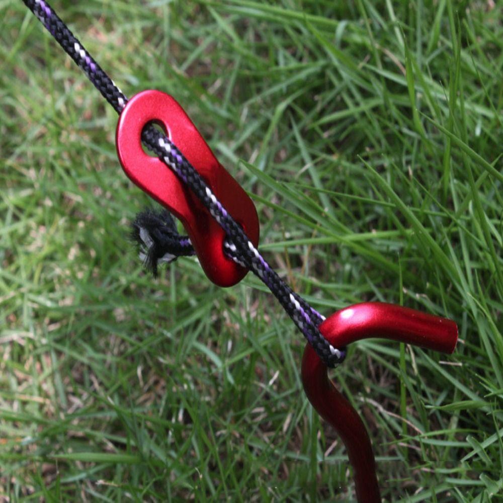 Adjustable Buckle Cord Lock Buckles Wind Rope Peanut Stopper Tent Rope Buckles Tent Rope Tensioners