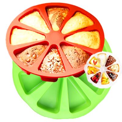 1 Stück Silikon Kuchenform 8 Löcher Pizzaform 8 Punkte Scones DIY Fondant Kuchenform Backwerkzeuge