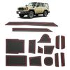 Ruiya Neue Toyota Land Cruiser 70 Spezielle Matte Türfach Innenraum Gummi-Matte 70 Land Cruiser Zubehör 70 Land Cruiser Teile Tasche Matte Kratzer