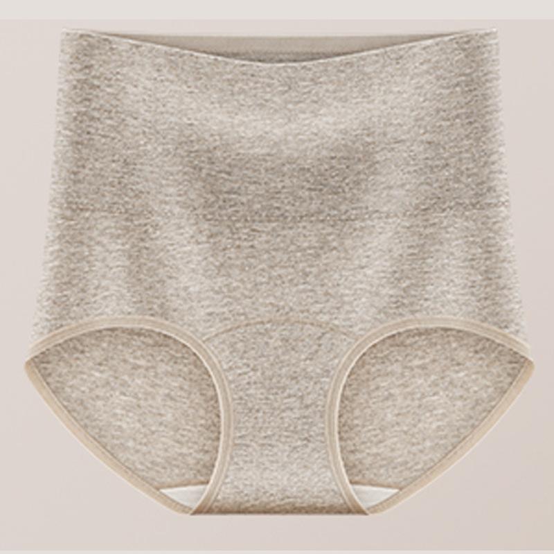 

Трусики больших размеров с высокой талией, удлиненным шаговым швом, треугольной формы, облегающие бедра, корректирующие живот, бесшовные 2XL