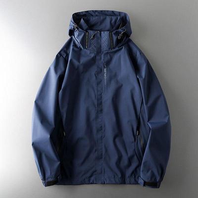 Chaqueta Cortavientos Impermeable para Hombre Estilo Americano - Ropa Deportiva para Exterior Primavera/Otoño