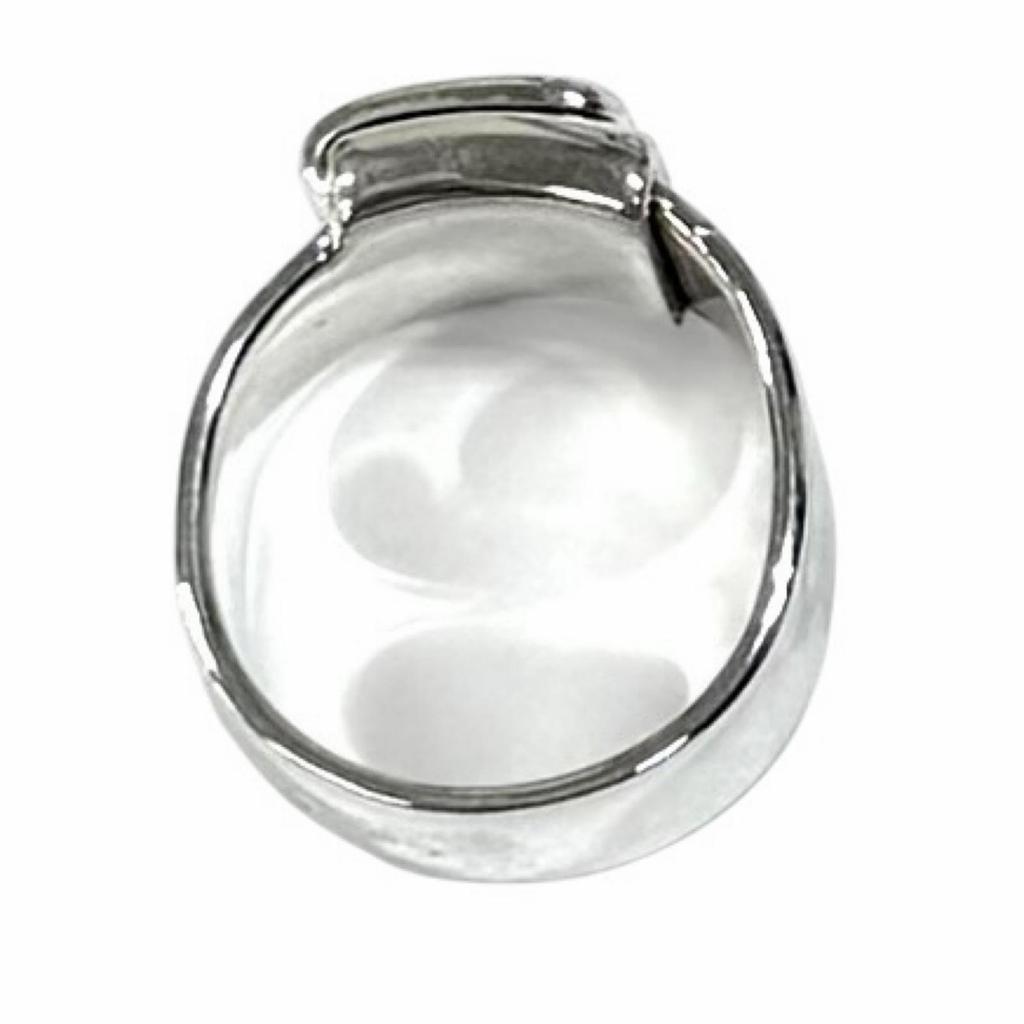 Great HERMES Ring Folding Silver 925 Women 48 Used