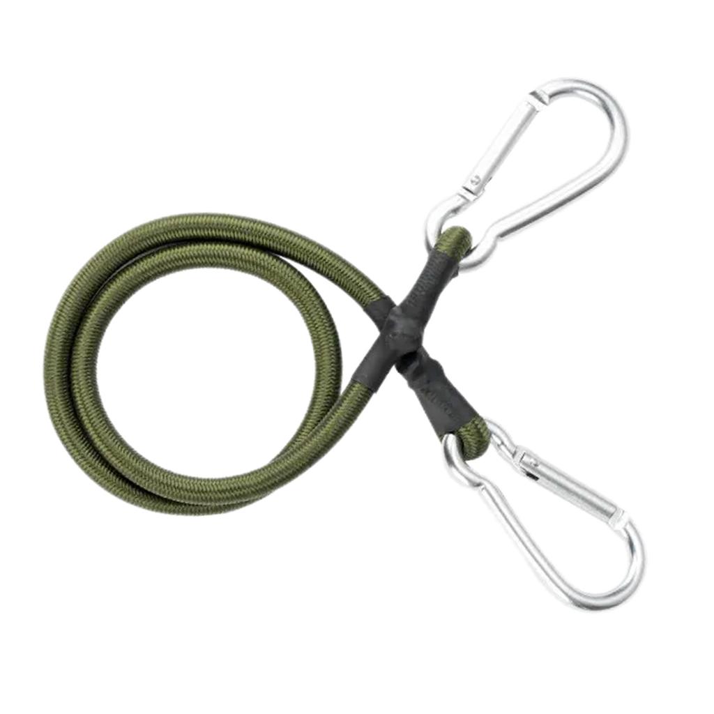 Elastic Straps with Carabiner Hooks Heavy Duty Bungee Cord for Outdoor Tent Luggage Rack Camping Cargo Enduring