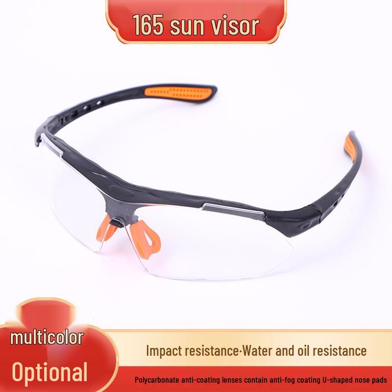 Anti-fog, Impact-resistant, Dustproof Safety Goggles for Cycling and Industrial Use.