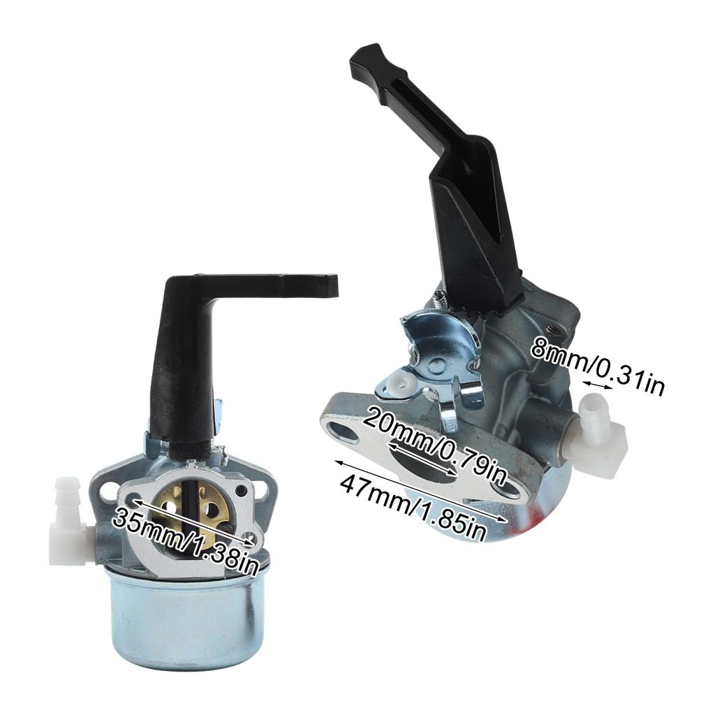 Comme illustré Kit de carburateur Pièces de rechange pour carburateur Moteur Performance du moteur Compatible avec 110412 Kit d'installation facile