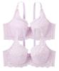 Full Set of 2 Pale Lilac X Pale Lilac J85 [Nissen] Women's Bra, Cup, (Triumph) (n, FULLRE)