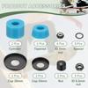 YELARXI Polyurethan Skateboard Bushings Truck Rebuild Long-Board Kit Unterlegscheiben Pivot Cup
