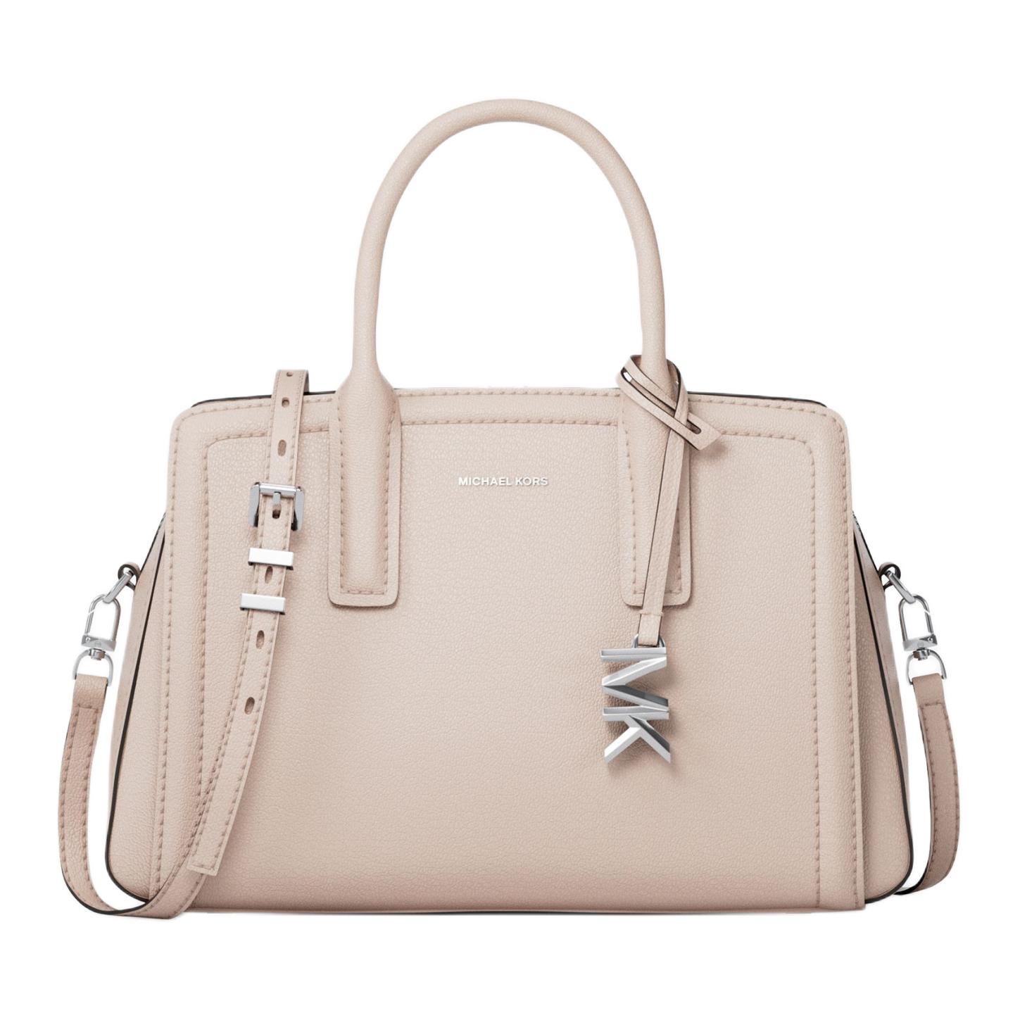 

Michael Kors Laila Logo Charm Shoulder Tote Bag Women handbags Nude-Pink 30S5G9IS1L-SOFTPINK Shopping Bag Set(Basic Set+Shopping Bag)