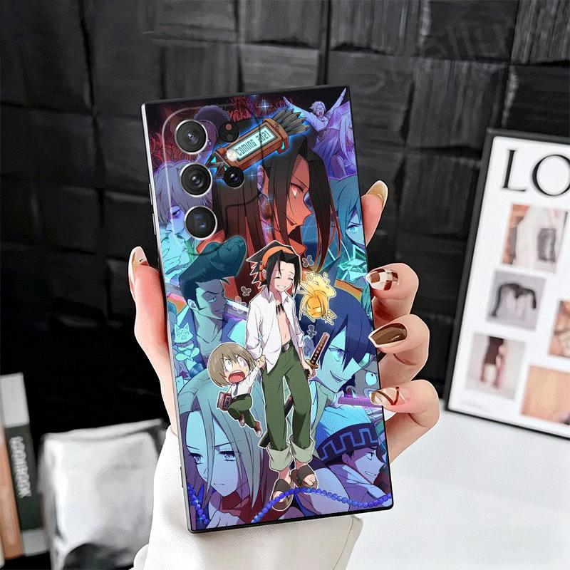 

Anime Shaman King Soft Phone Case for Samsung Galaxy S26 S25 Edge S24 Ultra S23 Plus S22 S21 FE S20 Black Cover Back Shell Samsung S24 Ultra