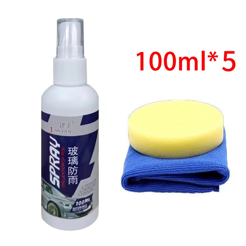 Car Glass Water Repellent Spray Anti Rain Coating Hydrophobic Anti-rain Liquid Glaco Glass Polishing Clear Window Auto Detailing