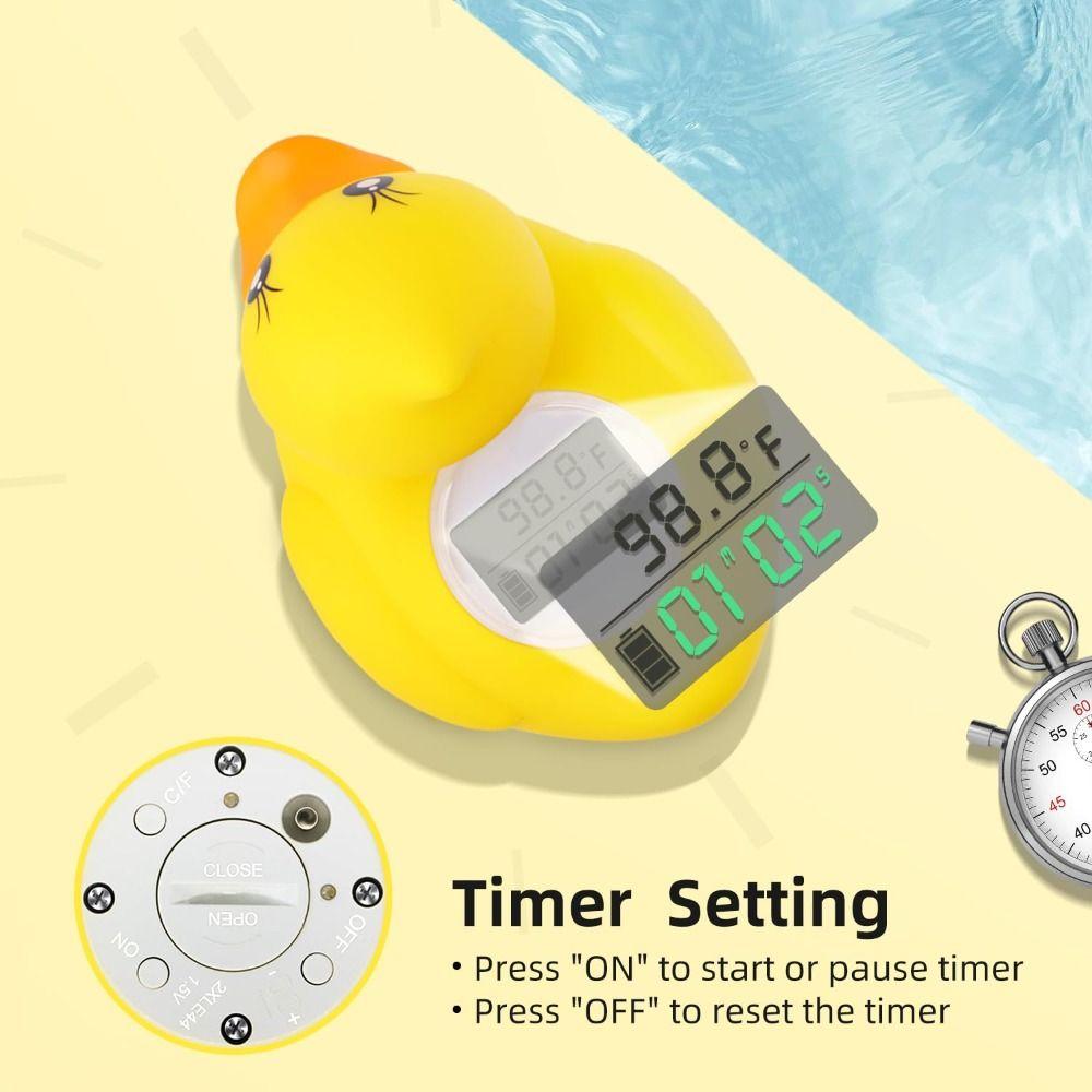 Baby Safety Floating Bathtub Thermometer Water Temperature Measuring Tool Swimming Pool