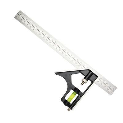 Ouke 30cm Aluminum Alloy Combination Square with Level