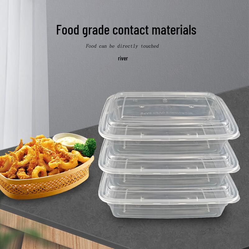 1000ml Disposable Microwavable Food Containers