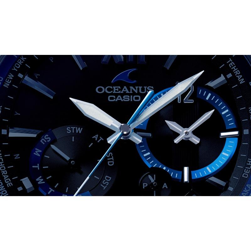 Casio Men's 100M Water Resistant Analog Quartz Watch OCW-S3400-1A