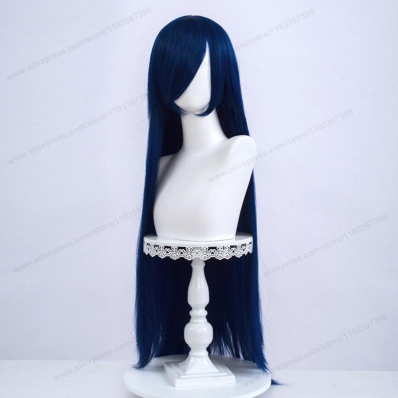 Anime 100Cm Long Staight Cosplay Synthetic Wig Black White Red Pink Brown Gold Blue Women Heat Resistant Hair High Quality Wigs