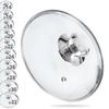 Glass Lid for Pots, Pans, Saucepans, Universal 16 Cm