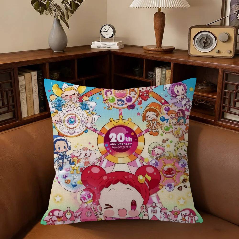 Anime Magical Cute Doremi Pillow Anime Pillow Sofa Bed Head Pillow Cover Cushion Cover Fashion