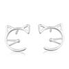 Minimalist Fashion Stud Earrings For Women Students Personalized Versatile Daily Wear Jewelry Accessories