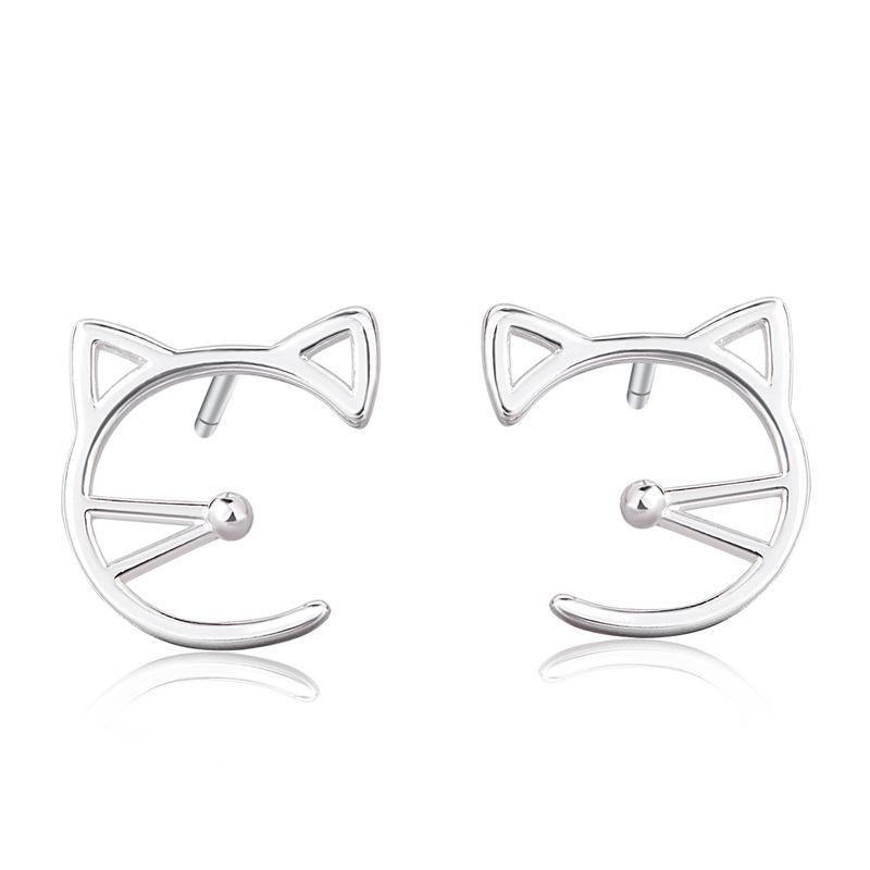 Minimalist Fashion Stud Earrings For Women Students Personalized Versatile Daily Wear Jewelry Accessories