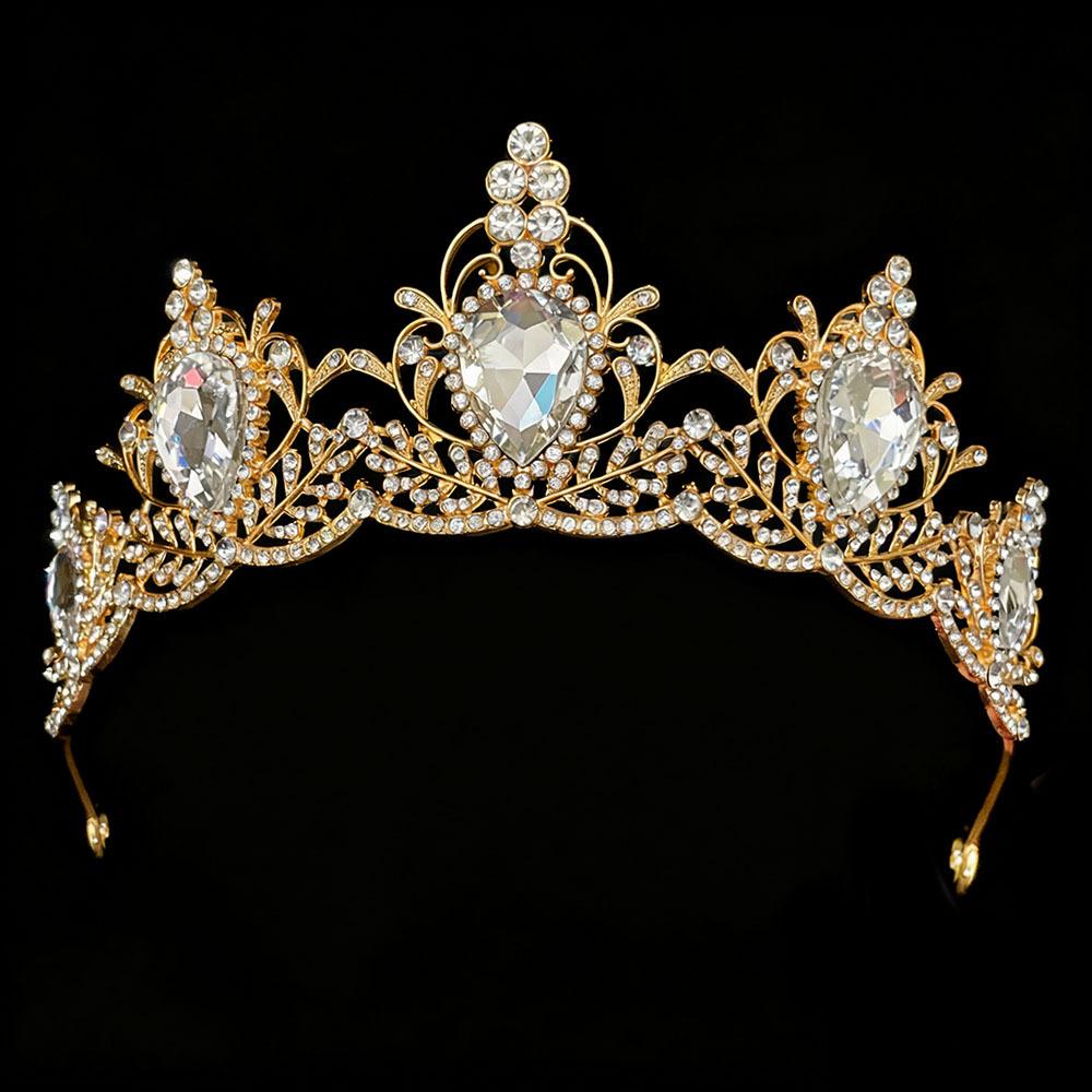 

Барочная корона Ретро свадебная корона Аксессуары для волос Аксессуары для укладки макияжа к свадебному платью