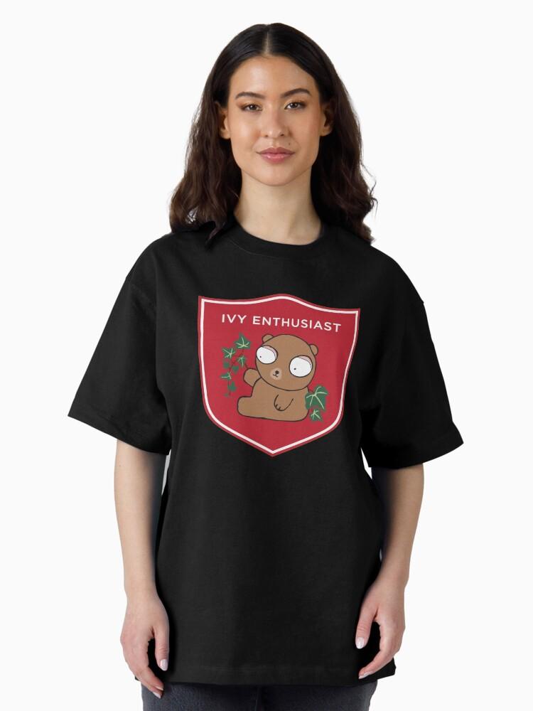 Cornell University Ivy Enthusiast Bear Oversized Unisex T-Shirt