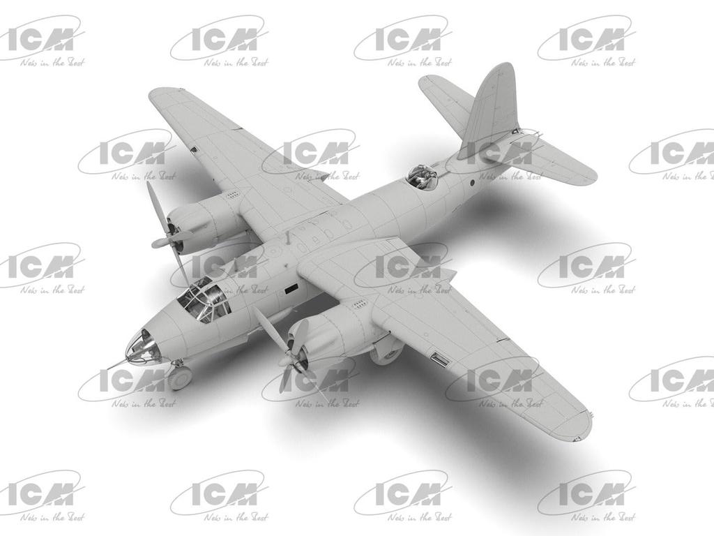ICM skala 1/48 amerykański B-26F Marauder plastikowy model do sklejania 48325 (samolot)
